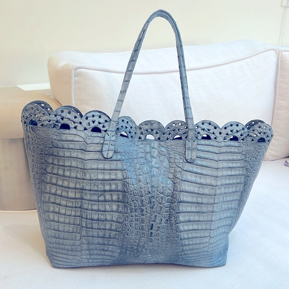 Brand new Christiansen Alligator Tore Bag